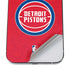 NBA Detroit Pistons Distressed iPhone 12 Pro Skin