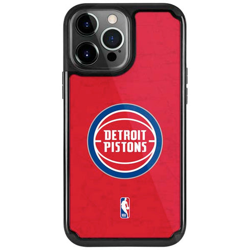 NBA Detroit Pistons Distressed iPhone Cases