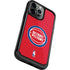 NBA Detroit Pistons Distressed iPhone 13 Pro Cargo Case