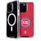 NBA Detroit Pistons Distressed iPhone 13 Pro MagSafe Case