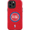 NBA Detroit Pistons Distressed iPhone 13 Pro Max Impact Case