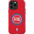 NBA Detroit Pistons Distressed iPhone 13 Pro Max Impact Case