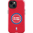 NBA Detroit Pistons Distressed iPhone 14 Plus Impact Case