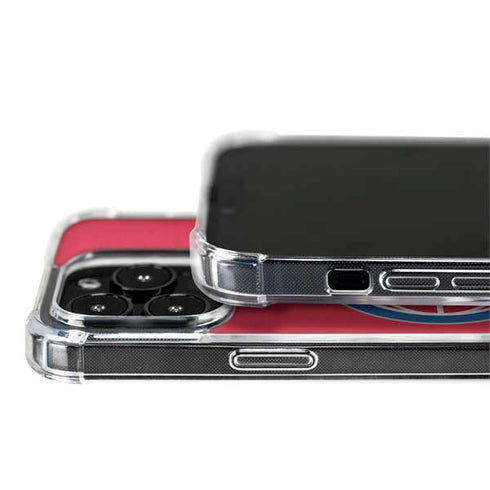 NBA Detroit Pistons Distressed iPhone 14 Pro MagSafe Case
