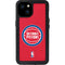 NBA Detroit Pistons Distressed iPhone 15 Plus Waterproof Case