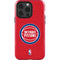 NBA Detroit Pistons Distressed iPhone 15 Pro Impact Case