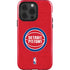 NBA Detroit Pistons Distressed iPhone 15 Pro Impact Case