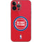 NBA Detroit Pistons Distressed iPhone 15 Pro Max Skin