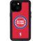 NBA Detroit Pistons Distressed iPhone 15 Waterproof Case