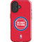 NBA Detroit Pistons Distressed iPhone 16 Impact Case