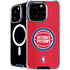 NBA Detroit Pistons Distressed iPhone 16 Pro MagSafe Case