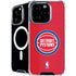 NBA Detroit Pistons Distressed iPhone 16 Pro Max MagSafe Case
