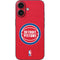 NBA Detroit Pistons Distressed iPhone 16 Skin