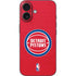 NBA Detroit Pistons Distressed iPhone 16 Skin