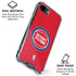 NBA Detroit Pistons Distressed iPhone 16e Clear Case