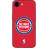 NBA Detroit Pistons Distressed iPhone 16e Skin