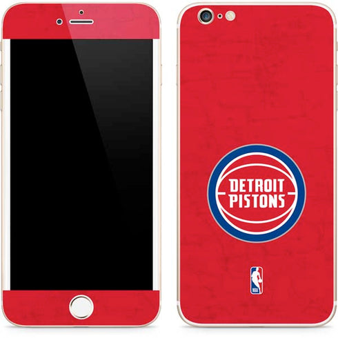NBA Detroit Pistons Distressed iPhone 6/6s Plus Skin