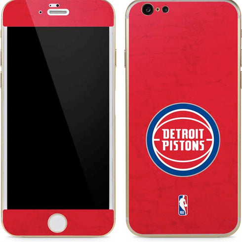 NBA Detroit Pistons Distressed iPhone 6/6s Skin