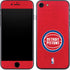 NBA Detroit Pistons Distressed iPhone 8 Skin