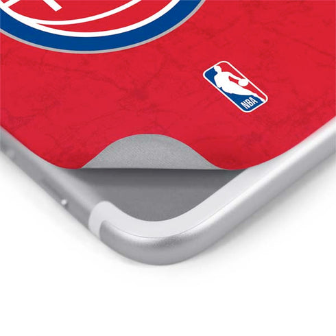 NBA Detroit Pistons Distressed iPhone 8 Skin