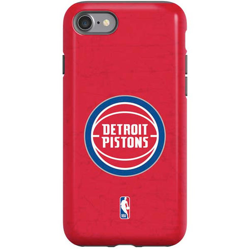 NBA Detroit Pistons Distressed iPhone SE (2nd & 3rd Gen) Pro Case