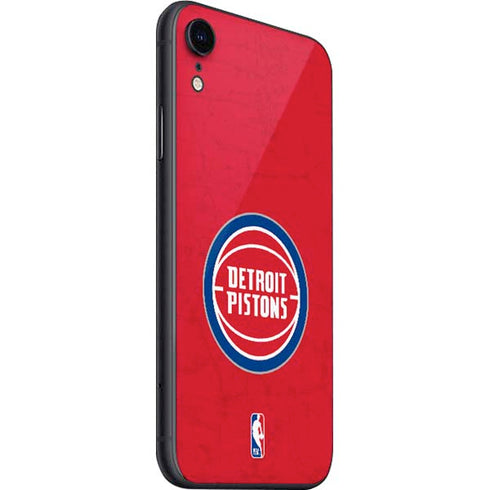 NBA Detroit Pistons Distressed iPhone SE (2nd & 3rd Gen) Skin