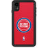 NBA Detroit Pistons Distressed iPhone XR Waterproof Case
