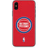 NBA Detroit Pistons Distressed iPhone XS Max Skin