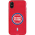 NBA Detroit Pistons Distressed iPhone XS Pro Case