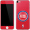 NBA Detroit Pistons Distressed Apple iPod Skin