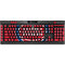 NBA Detroit Pistons Distressed K95 RGB PLATINUM Mechanical Gaming Keyboard Skin