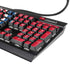 NBA Detroit Pistons Distressed K95 RGB PLATINUM Mechanical Gaming Keyboard Skin