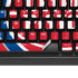 NBA Detroit Pistons Distressed K95 RGB PLATINUM Mechanical Gaming Keyboard Skin