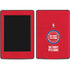 NBA Detroit Pistons Distressed Amazon Kindle Skin