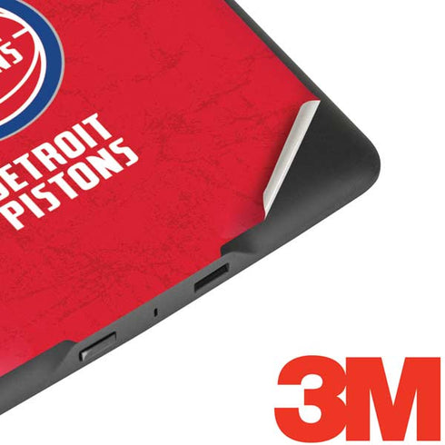 NBA Detroit Pistons Distressed Amazon Kindle Skin