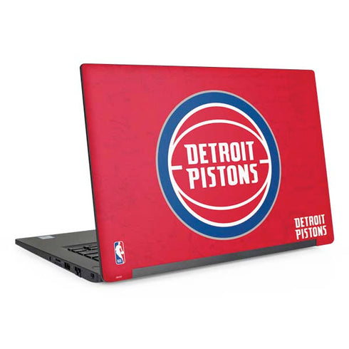 NBA Detroit Pistons Distressed Dell Latitude Skin