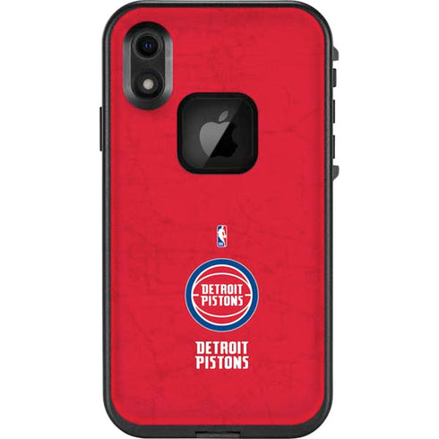 NBA Detroit Pistons Distressed LifeProof Fre iPhone Skin
