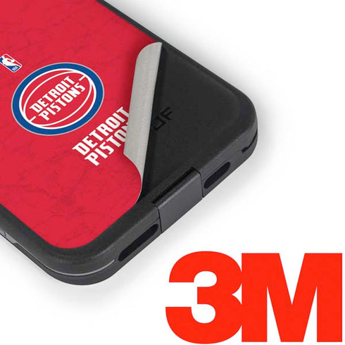 NBA Detroit Pistons Distressed LifeProof Fre iPhone Skin