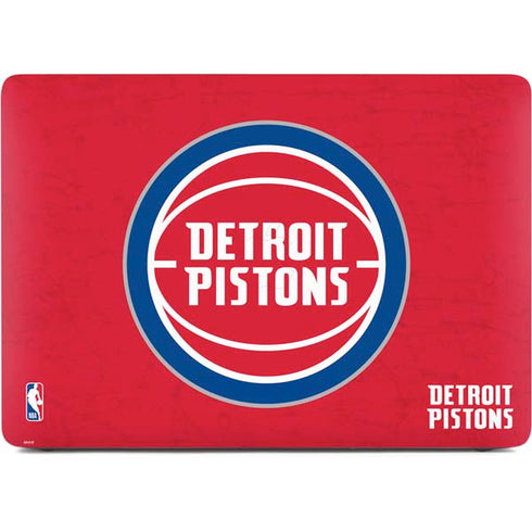 NBA Detroit Pistons Distressed Apple MacBook Air Skin