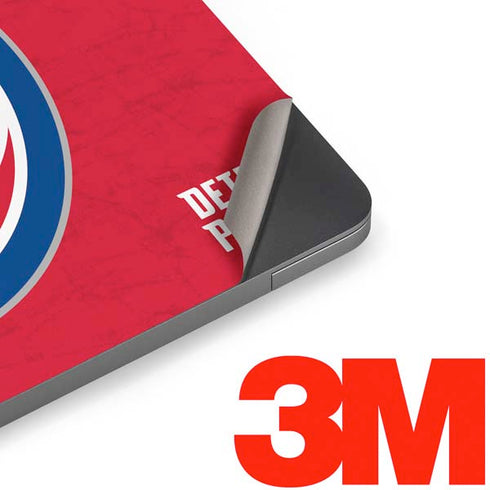NBA Detroit Pistons Distressed Apple MacBook Air Skin