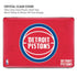 NBA Detroit Pistons Distressed MacBook Pro 13in (2020) Case plus Skin