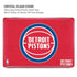 NBA Detroit Pistons Distressed MacBook Pro 14in (2021-24) Case plus Skin