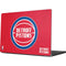 NBA Detroit Pistons Distressed MacBook Pro 14in (2021-24) Skin