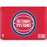 NBA Detroit Pistons Distressed Apple MacBook Pro 16-inch Skin
