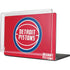 NBA Detroit Pistons Distressed MacBook Pro 16in (2021-25) Case plus Skin