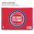 NBA Detroit Pistons Distressed MacBook Cases