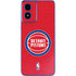 NBA Detroit Pistons Distressed Moto G Play 4G (2024) Skin