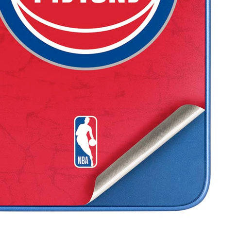 NBA Detroit Pistons Distressed Moto G Play 4G (2024) Skin