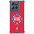 NBA Detroit Pistons Distressed Moto G Play 5G (2025) Clear Case