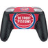 NBA Detroit Pistons Distressed Nintendo Switch 2 (2025) Pro Controller Skin